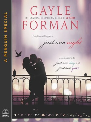 cover image of Just One Night
